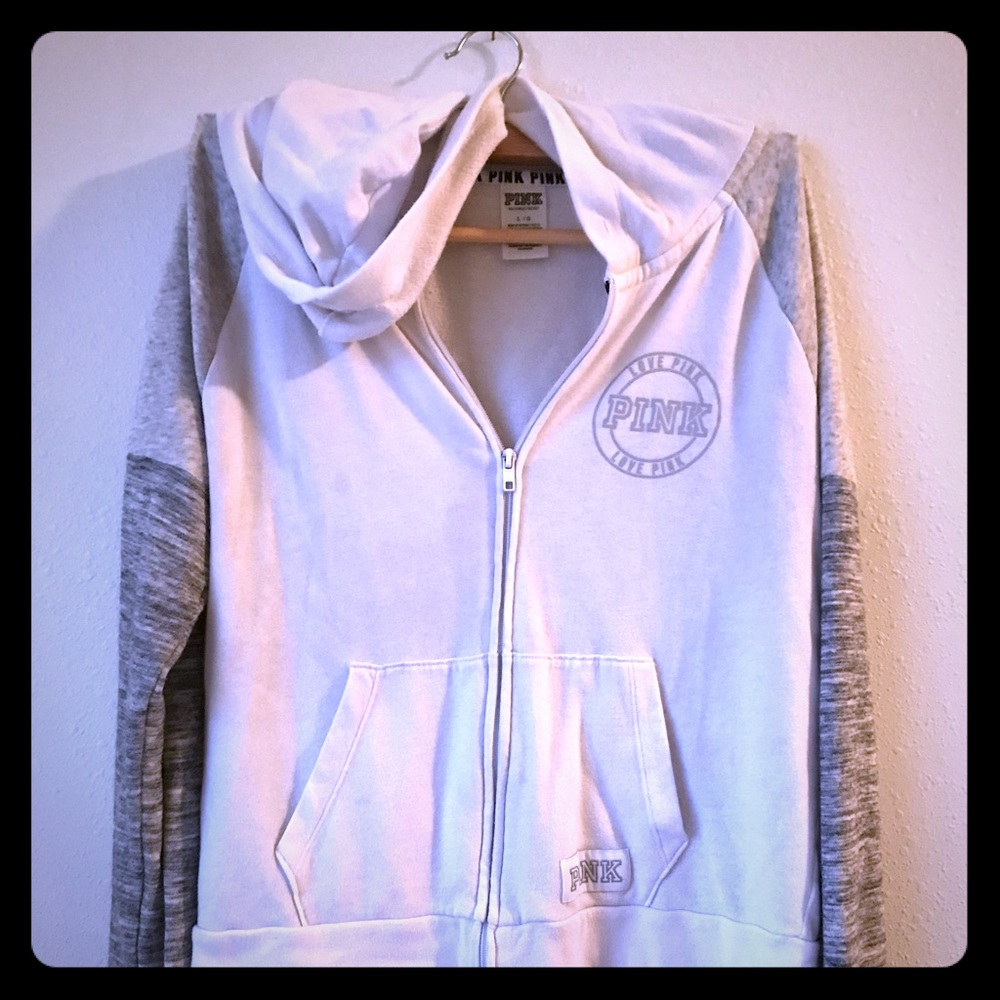 Pink hoodie